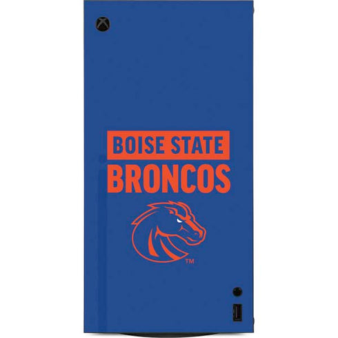 Boise State University Broncos XBox Series X Digital Edition Console Skin